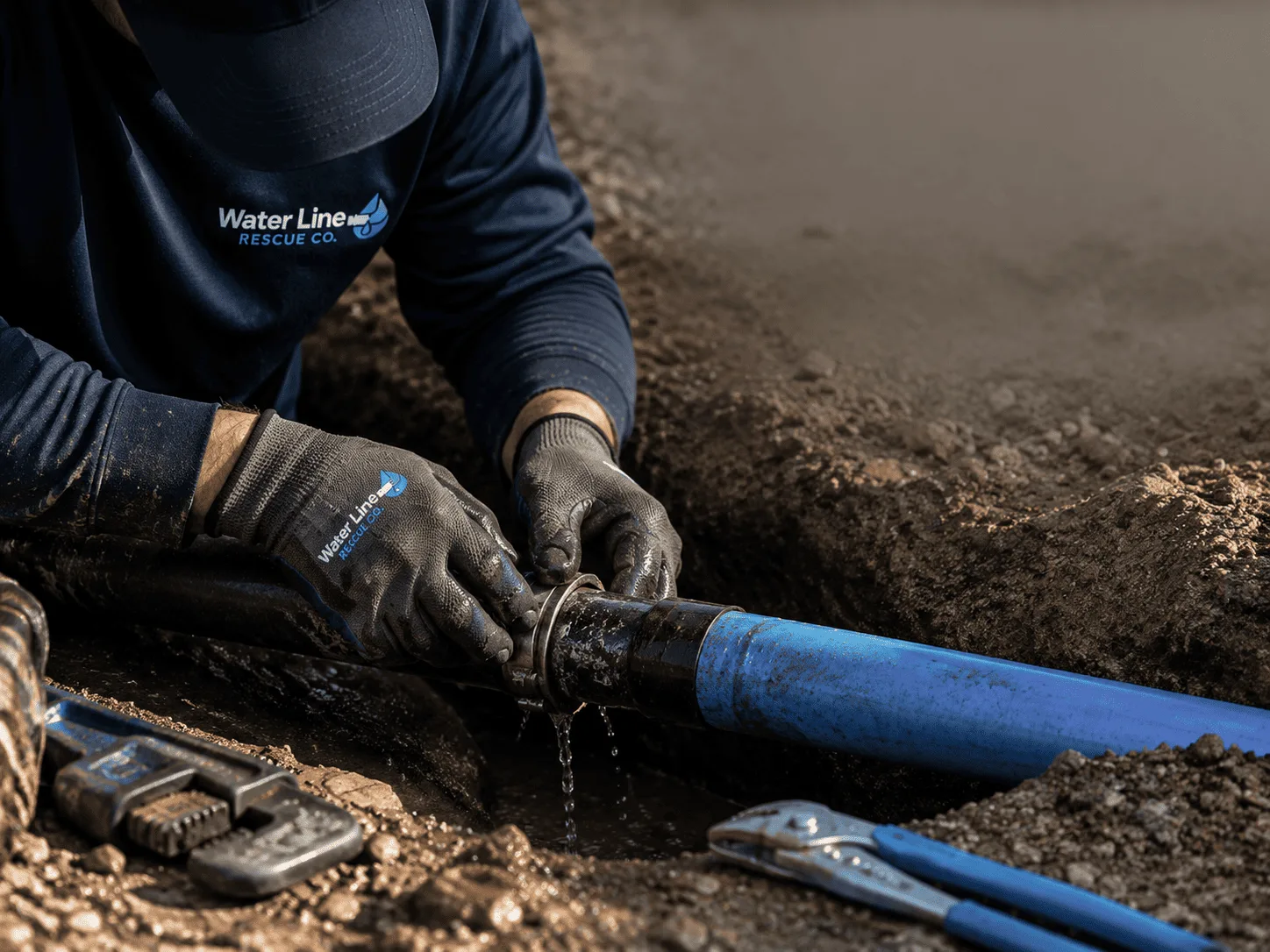 Why choose Water Line Repair in Cottonwood Falls, KS